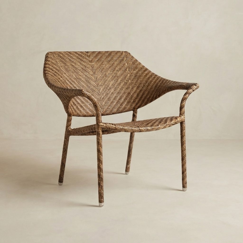 West Indies Open-Back Club Chair