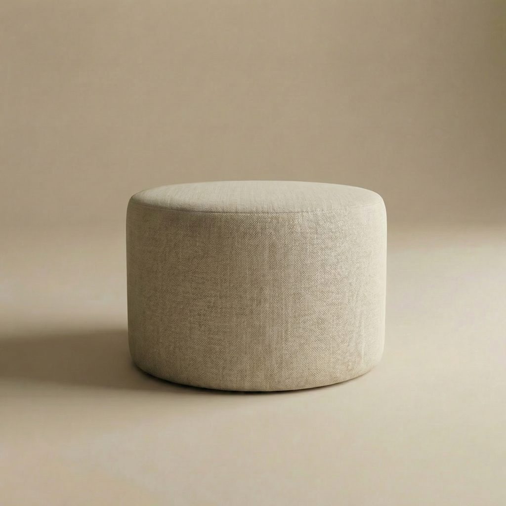 Round Pouf